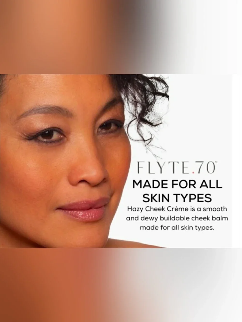 Flyte.70 Hazy Cheek Crème Blush - Look Of Love BNIB